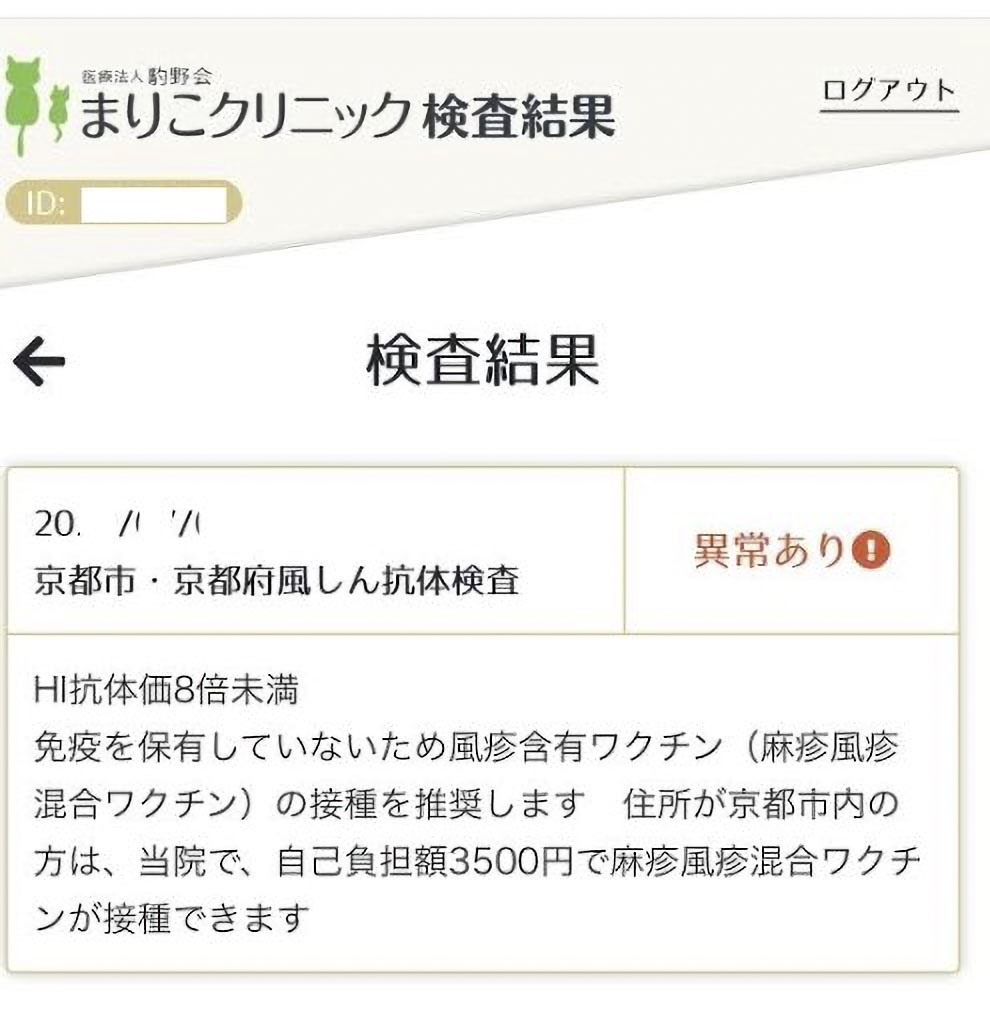 検査結果